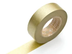 Masking tape uni - Doré