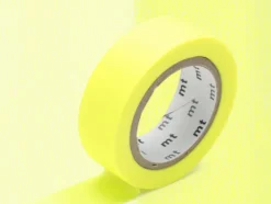 Masking tape uni - jaune fluo