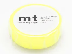 Masking tape uni - jaune fluo