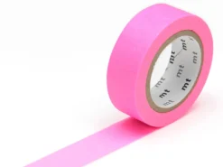 Masking tape uni - Rose Fluo