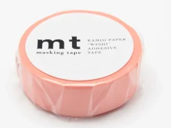 Masking tape uni - Rose saumon