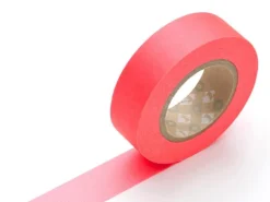 Masking tape uni - Rouge fluo