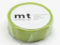 Masking tape uni - vert pomme