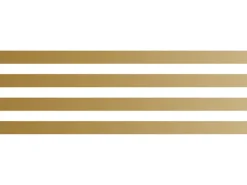 Masking tape washi motif - Lignes dorées