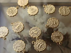 Médaille astro OR FIN - Balance