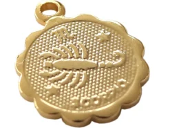 Médaille astro OR FIN - Scorpion