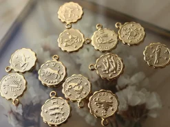 Médaille astro OR FIN - Scorpion