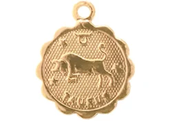 Médaille astro OR FIN - Taureau