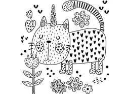 Mes tableaux en peinture magique - Caticorns