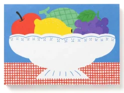 Mini bloc memo corbeille de fruits - Fruit fries Design Lab