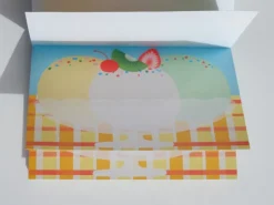 Mini bloc memo coupe glacée - Fruit fries Design Lab