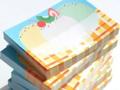 Mini bloc memo coupe glacée - Fruit fries Design Lab