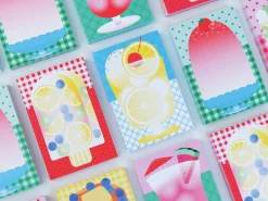 Mini bloc memo Summer Lemonade - Fruit fries Design Lab