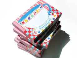 Mini bloc memo tasse vintage - Fruit fries Design Lab