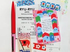 Mini bloc notes village rose - Fruit fries Design Lab