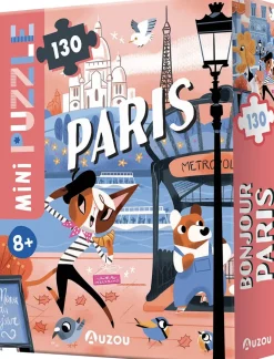 Mini puzzle - Bonjour Paris - 130 pièces