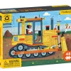 Mini Puzzle Bulldozer - 48 pièces - Galison