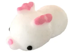Mini squishy dragon blanc - anti stress