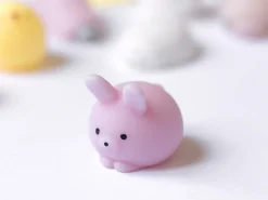 Mini squishy lapin rose mignon - anti-stress