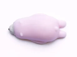 Mini squishy ours polaire rose - anti-stress