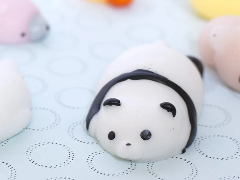 Mini squishy panda kawaii - anti-stress