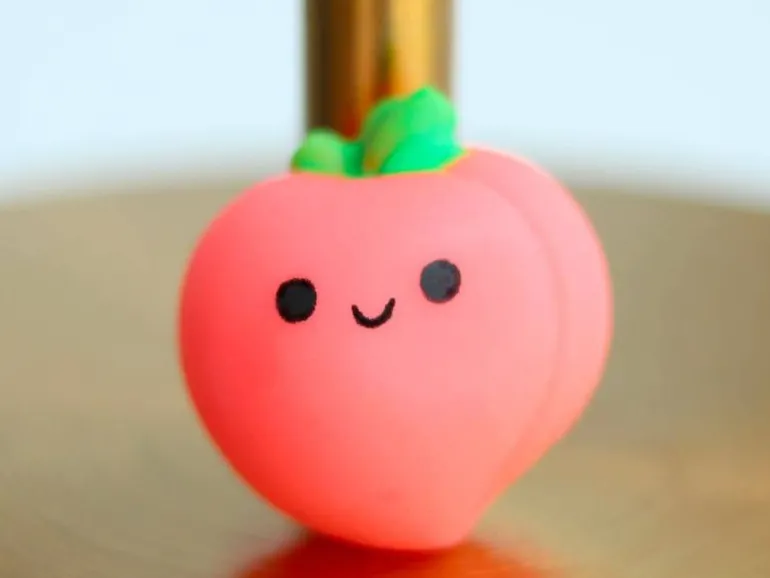 Mini squishy Pêche