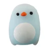 Mini squishy pingouin bleu - anti-stress