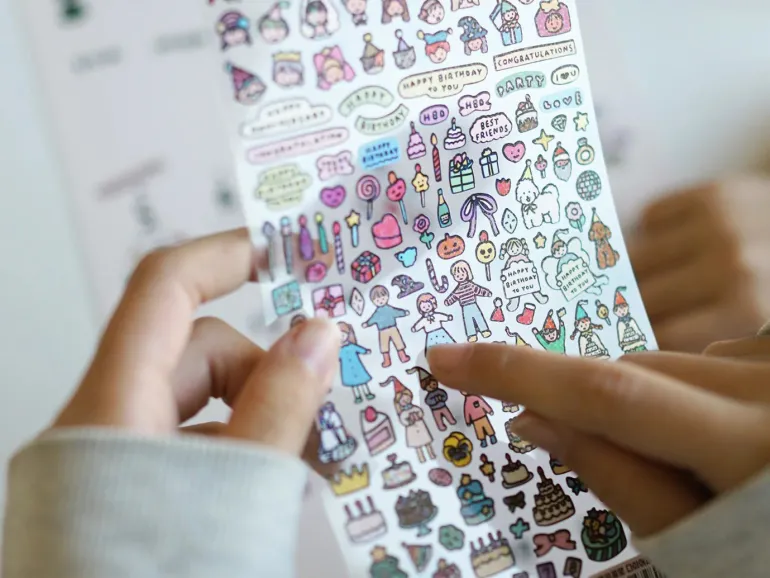 Mini stickers pour planner - zero per zero