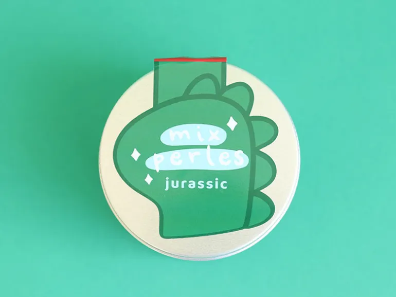 Mix de perles - Jurassic