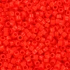 Miyuki Delicas 11/0 - Opaque vermillon red DB-727
