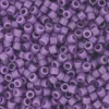 Miyuki Delicas 11/0 - Duracoat opaque dark orchid 2139