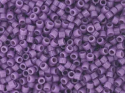 Miyuki Delicas 11/0 - Duracoat opaque dark orchid 2139
