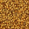 Miyuki delicas 11/0 - Duracoat galvanised yellow gold 1833