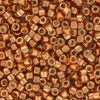 Miyuki Delicas 11/0 - Duracoat galvanised muscat 1836