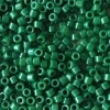 Miyuki Delicas 11/0 - Opaque dyed green DB-656