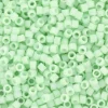 Miyuki Delicas 11/0 - Opaque matte light mint 1516