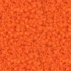 Miyuki Delicas 11/0 - Opaque mandarin 1133