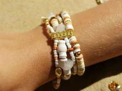 Mélange de perles heishi et de breloques - Abu Dhabi