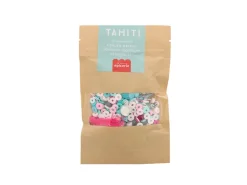 Mélange de perles heishi et de breloques - Tahiti