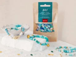 Mélange de perles heishi et de breloques - Bali
