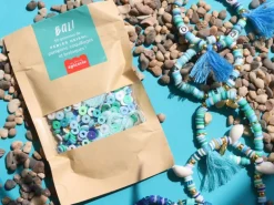 Mélange de perles heishi et de breloques - Bali