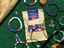 Mélange de perles heishi et de breloques - France