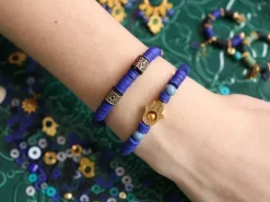 Mélange de perles heishi et de breloques - Istanbul