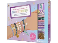 Mon accumulation de bracelets sirène - Auzou