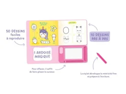 Mon ardoise magique pour dessiner pas à pas - Licorne