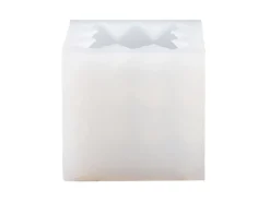 Moule en silicone - Bougie cube à facettes - 7,2 cm