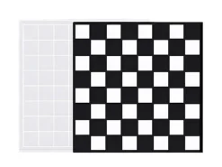 Moule en silicone - Damier d'échecs - 31,5 cm