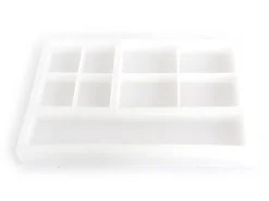 Moule en silicone - Grande coupelle rectangulaire à bijoux