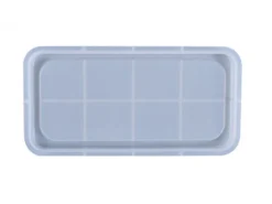 Moule en silicone - Plateau rectangulaire - 18,2 x 9,3 cm