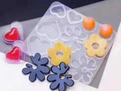 Moule en silicone pour bijoux - Forme fleurs